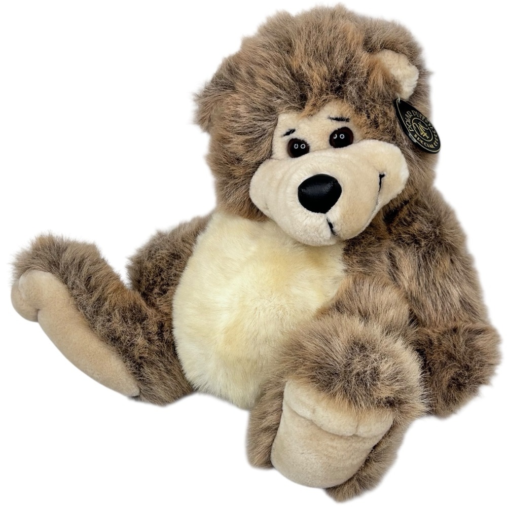 VTG The 24K Co. Polar Puff Plush Special Effects Laid Back Pot Belly Cory Bear